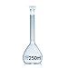 BrandTech 36981, Blaubrand Class A, USP Volumetric Flask (2 Packs of 2 pcs)