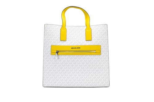 Sac Michael Kors Kenly jaune citron fini le manque de place avec ce grand cabas