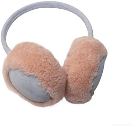 Ear muff Head-Mounted Warmer Ear Muffs Soft Lamb Hair Earmuffs Outdoor Travel Ear Covers Adjustable Women Ear Muffs for Cold Weather Cold Protection (Color : Gray)