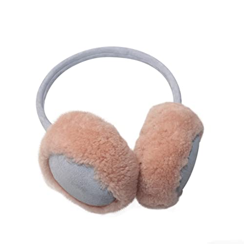 Ear Muff Head-Mounted Warmer Ear Muffs Soft Lamb Hair Earmuffs Outdoor Travel Ear Covers Adjustable Women Ear Muffs For Cold Weather Cold Protection (Color : Gray) #TOP10