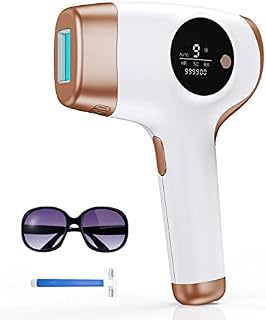IPL Hair Removal Device,Permanent Hair Removal for Women and Men,999,000 Flashes, Upgraded 3 Function & 2 Modes,Painless Hair Removal for Facial Legs Arms Whole Body Treatment