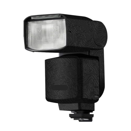 Film HVL-F60RM2 II protection anti-rayures vinyle noir brillant flash Sony