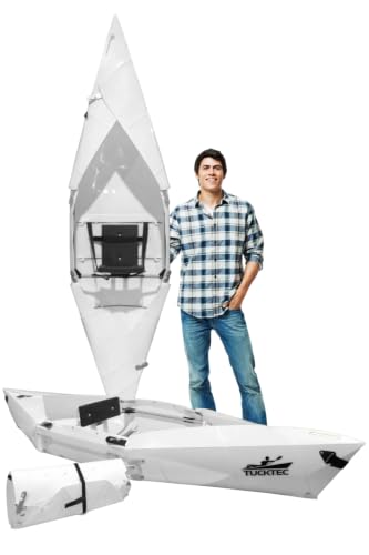 Tucktec 8' Jr. Foldable Kayak - 200 lb. Capacity...