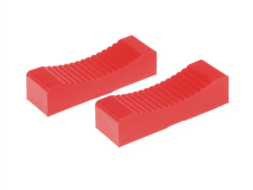 Prothane 19-1413 Red Jack Stand Pads fits up to 1-1/2