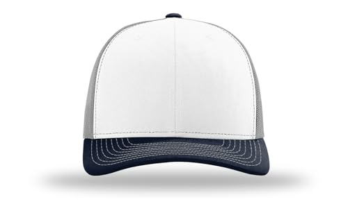 Image of Richardson 112 Trucker Hat - Premium Blank Baseball Cap, Adjustable Snapback Hat - Structured Six Panel Richardson Blank Hats