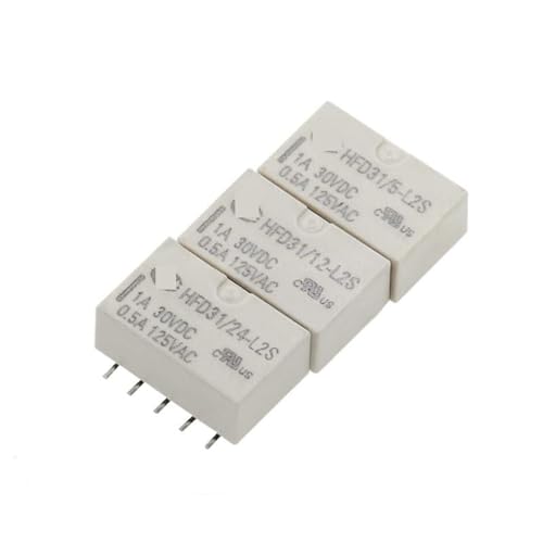 Relé HFD31/12-L2S DIP SMT mini componentes de 10 pines 1A lote de 5 piezas 3