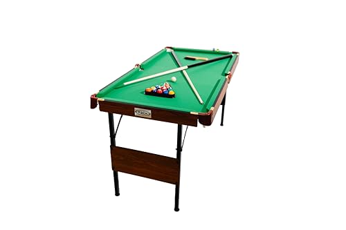 Rack KA-8UGD-200K Crux 55 In Folding Billiard/Pool Table (Green)-Portable And Space-Saving Entertainment! thumb #3