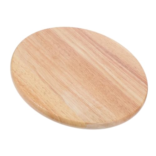 GRIRIW Taburete Redondo Repuesto 35 CM de Madera Maciza Asiento para Taburete de Bar y Silla de Comedor Pieza Resistente y Cómoda para Bares Cafeterías y Hogar