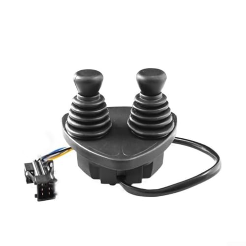 CashMuch Two-Operating Lever 7919040043 carrello elevatore, per Linde E14/E16/E20-336/E20-335/E16/E14, manico in plastica nera