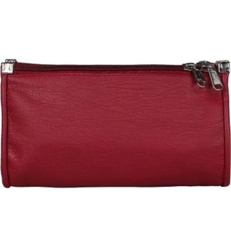 Image of Trendy PU Multi Zip Pocket Daily Use Purse for Women Wallet Bag for Girls Clutches Bag for Women Multicolour Small Handbag Multi card slots phone pocket ladies purse