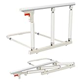 Ixdregan Sponda letto anziani, maniglia pieghevole per la guida del comodino, presa per la protezione della mano di sicurezza anticaduta per anziani, sponde letto anziani sbarra letto bambini 68x45cm