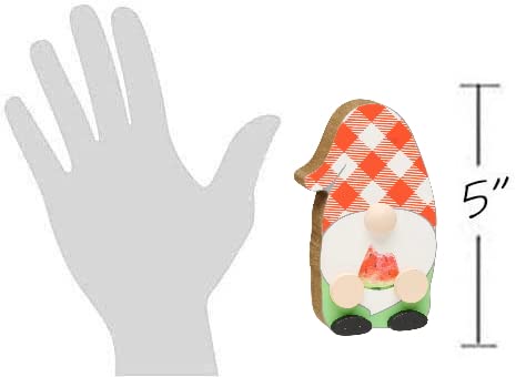 Collins-Painting-Gnome-Eating-a-Watermelon-Shelf-Sitter-Figurine-Cute-Wooden-Tabletop-Decoration-for-Spring-Summer-Home-Decor-Red Collins Painting Gnome Eating a Watermelon Shelf Sitter Figurine Cute Wooden Tabletop Decoration for Spring Summer Home Decor Red
