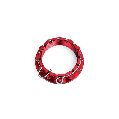 Clip d'écrou d'essieu arrière de moto rouge anti-corrosion pour Panigale 1199