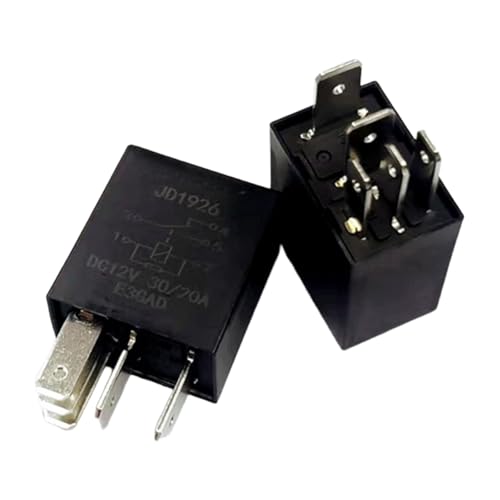 Relais JD1926 5 pieds 12V commutation stable pour phares et avertisseurs