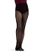 Capezio Big Girls' Studio Basics Fishnet Seamless Tight,Black,One Size
