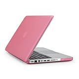 Speck Products SeeThru Satin Soft Touch, Hard Shell Case for MacBook Pro 13-Inch, Bubblegum Pink (SPK-A1174)