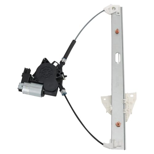 Image of TRQ Rear Right Power Window Regulator & Motor Assembly Passenger Side Compatible with 2007-2015 Mazda CX-9