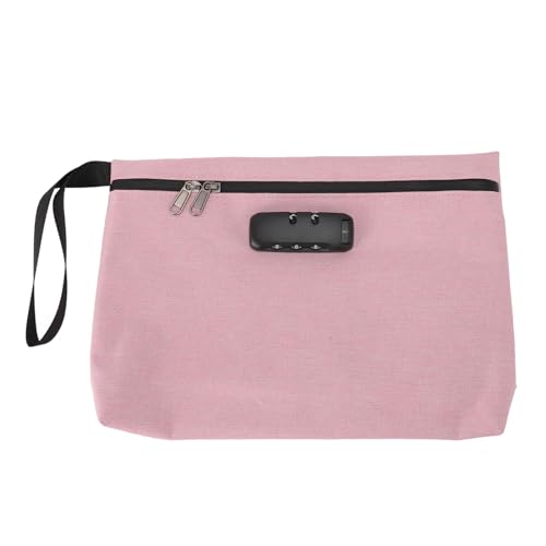 1 X Borsa Antiodore Attivata con Chiusura a Combinazione Inodore per caffè tè e Cibo rosa Nero PINK