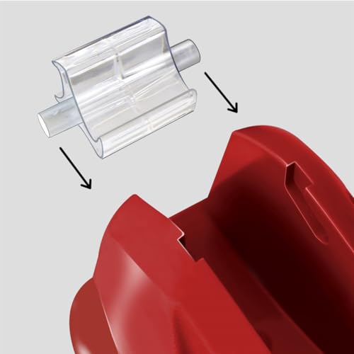 Suporte para Fita Adesiva (Tamanho Pequeno), Acrimet 270.4, Cor Vermelho