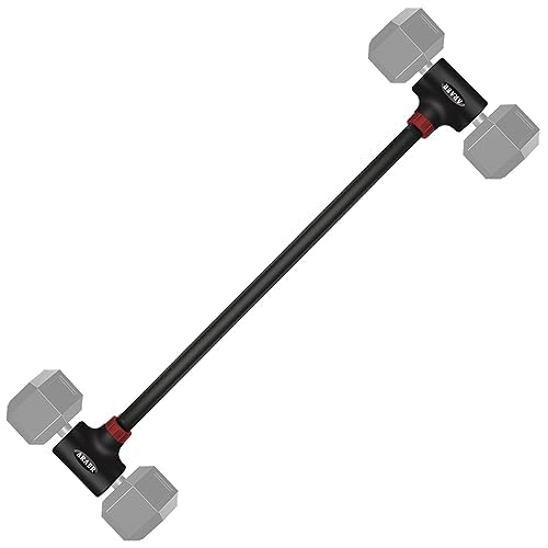 Hyperbell Dumbbell Converter,Convert Dumbbells to Barbell Set and