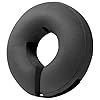 BENCMATE Inflatable Dog Cone Collar Alternative, Soft Dog Cone for Small Medium Large Dogs and Cats, Neck Recovery ECollar Donut Collar After Surgery (XLarge, Dark Grey)