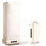 【Versatilidad que ahorra espacio】Diseñada para el uso diario, esta secadora compacta funciona como plancha de vapor y secadora. Perfecta para apartamentos y viajes, admite una amplia gama de tejidos con una carga de 10 kg, reemplazando varios electrodomésticos y ofreciendo resultados profesionales en el cuidado de las prendas.
