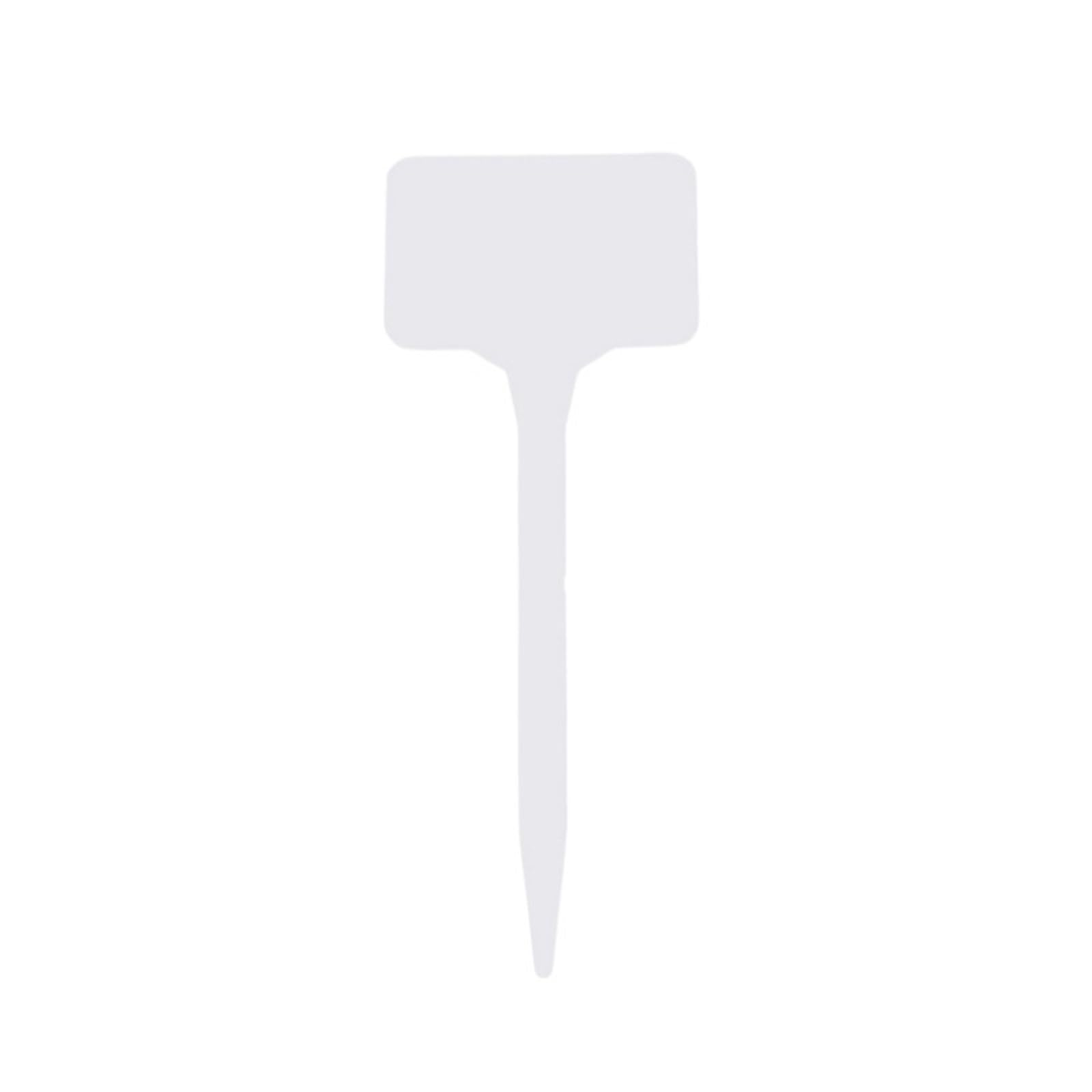 Etiquette Jardin Étiquettes de plantes jardin, étiquettes nom serre maison, outils marqueurs d'étiquettes graines étanches 10/50/100 pièces(White,100pcs)