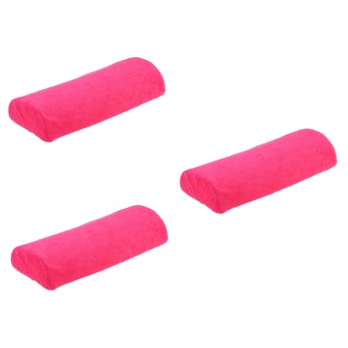 3個 手首パッド ネイルアームレストスタンド 爪用品 爪枕 ネイルテックテーブル マニキュアハンドレスト ハンドピローマニキュア ネイルクッションマニキュア枕 Rosy BELLIFFY