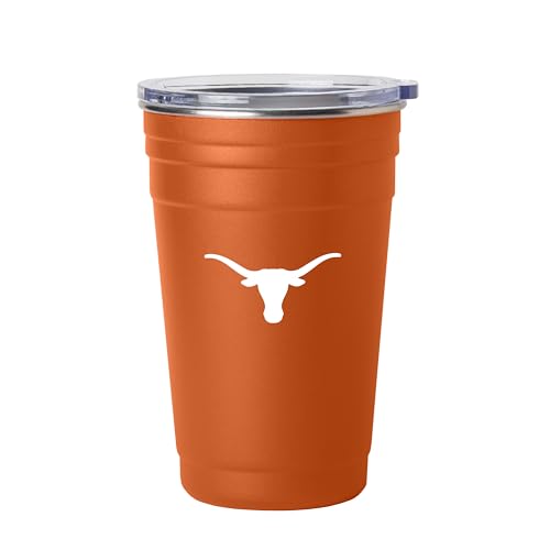 Image of Logo Brands NCAA 22 oz Stainless Steel Tailgate Cup -Double Wall Vacuum-Sealed Durable For Hot & Cold Drinks, Perfect for Gameday & Tailgating