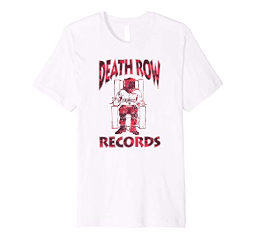 Death Row Records Logo Red Camo Premium T-Shirt