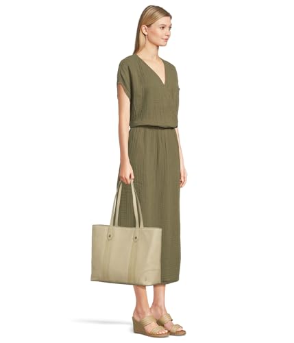 Image of Frye Women's Melissa Shopper Tote Bag, Stylist Large Handbag with Adjustable Strap & Pockets