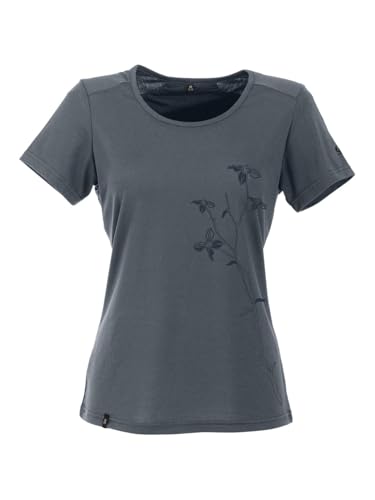 T-shirt Maul Bony II Fresh Noir anti-transpiration running