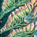 Wasatch Front Illustrated Hiking Map
