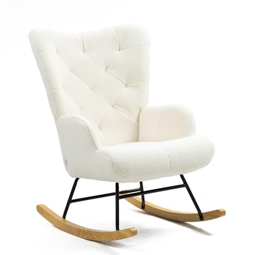 Brigros WeHome: Silla Mecedora Acolchada