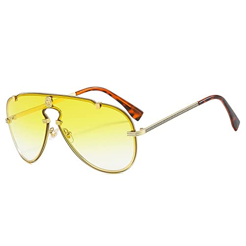 Lunettes de soleil haut de gamme en alliage MUTYNE au design vintage monobloc