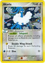 Pokemon EX Deoxys #1 Altaria Holofoil Card