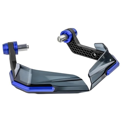 Garde-main moto coupe-vent avec raidisseur aluminium pour protection de levier de frein