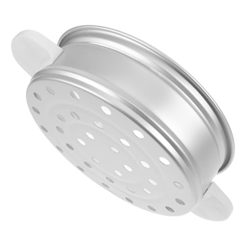 Ipetboom Cesta Vaporera de Aluminio Reutilizable para Olla Accesorio de Cocción para Verduras y Postres Diámetro Inferior de de Usar y Almacenar Diseño Antideslizante y Resistente para
