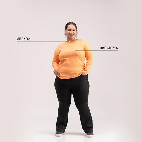 Image of Spirit Animal Plus Size Tshirts for Women | Casual Tshirts for Women | Tshirts for Women Workout, Gym, Running | Yoga Tshirt | Sweat Wicking Fabric | Relaxed Fit | Quick Dry