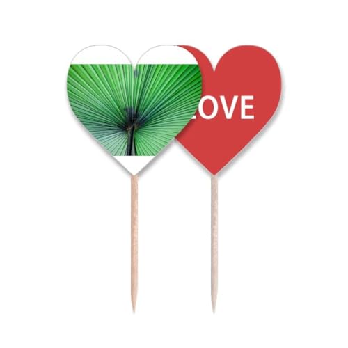 Drapeau amour cœur cupcake pic pour sublimer vos tables de mariage et buffets