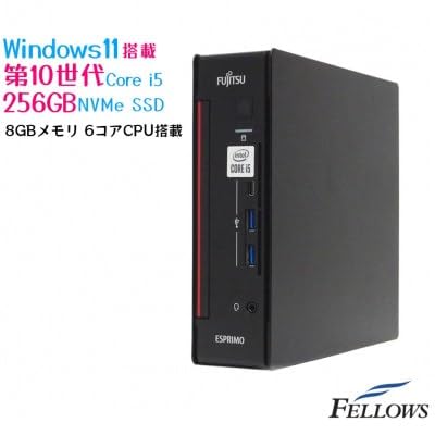 Amazon.co.jp: （高性能小型再生品デスクトップパソコン）富士通