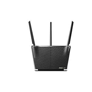 Asus RT-AX68U Home Office Router (Ai Mesh WLAN System, WiFi 6 AX2700, Gigabit LAN, AiProtection Pro, USB 3.0, Instant…