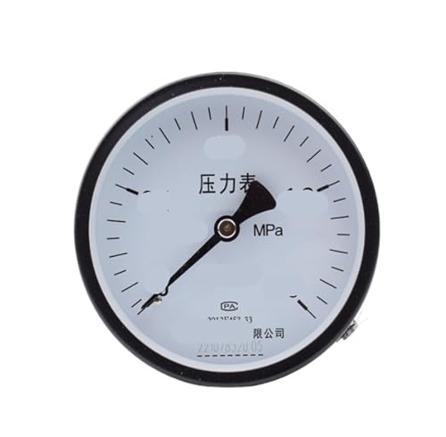 Manomètre axial Y-100Z idéal pour le contrôle de pression d'eau dans les réseaux de distribution