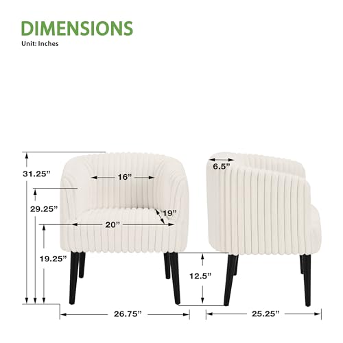Sillón moderno tapizado palomino miniatura 3