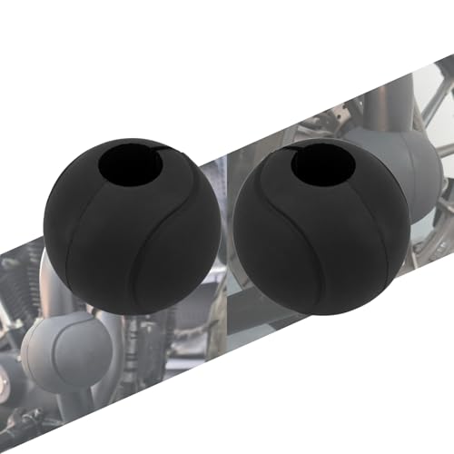 Protection de moteur en caoutchouc anti-rayure pour préserver les crash bars de Road King