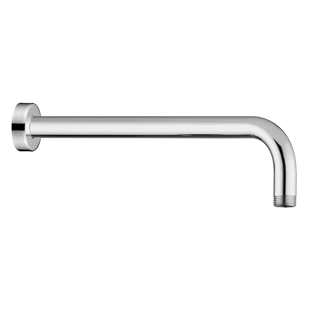 Inbagno Soffione Doccia Braccio Parete Acciaio Inox 304 Rotondo Ugelli Anticalcare