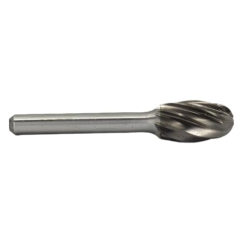 Image of Drill America DULSE5NF SE5NF 1 /2 inch X 7 /8 inch Oval Carbide Burr 1 /4 inch Shank - Aluminum, DUL Series
