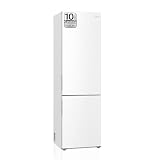 LG GBP62SWNAC - Frigorífico Combi Door Cooling+, 2m, Clasificación A, capacidad de 419l, Inox grafito antihuellas, serie P600