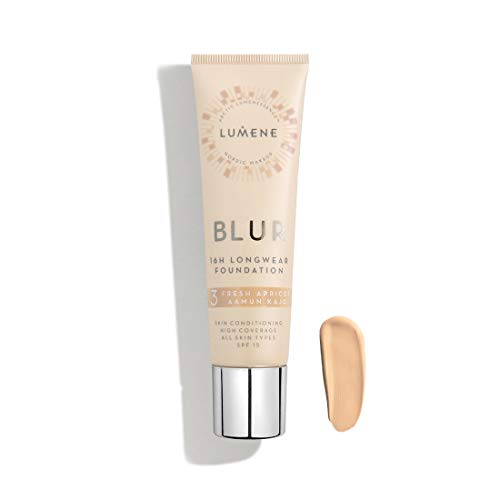 LUMENE BLUR FOUNDATION 3 FRESH APRICOT 30ML