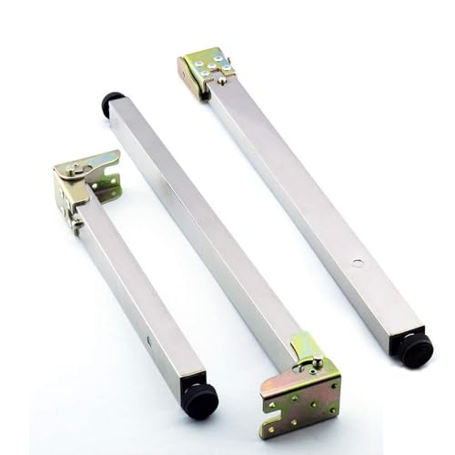 Pieds de table télescopiques pliables réglables 50-130 cm push-pull